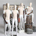 2019 new items men full body display mannequin with wooden arm with shoulder cap